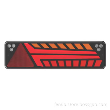 10-30V Truck Trailer Combination Tail Lamp - Waterproof Stop, Tail, and Reverse Light
